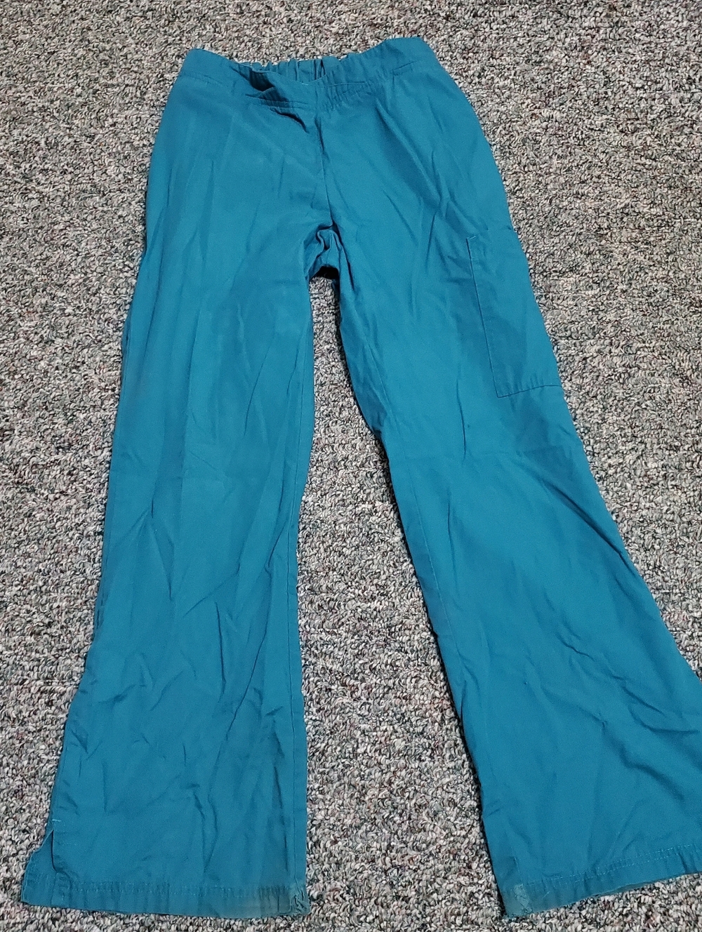 Small Teal Scrub Pants